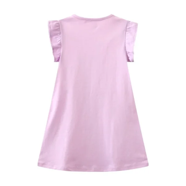 Lavender Fairy Animal Dress – Whimsical Summer Outfit for Girls 2-7T 🧚‍♀️💜✨ - Image 2