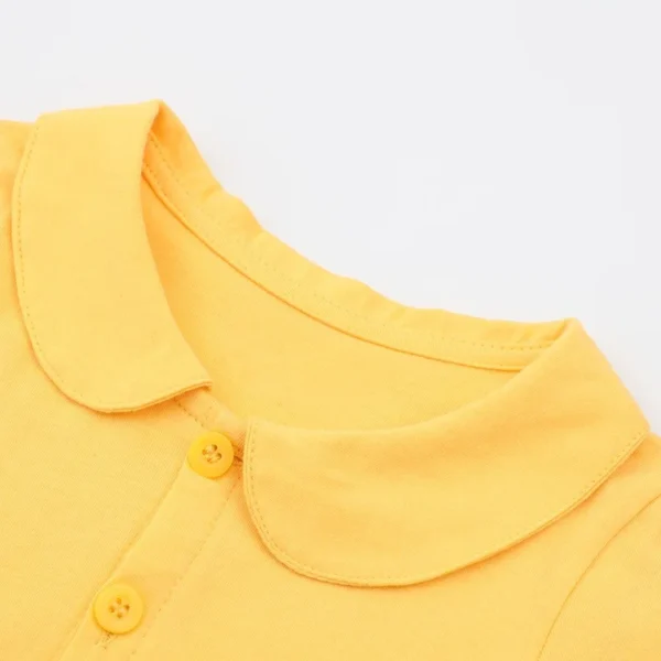 Yellow Floral Embroidery Dress – Girls Summer Outfit 2-8T 🌻🐝 - Image 3