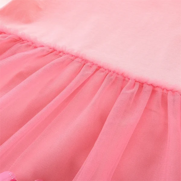 Pink Pegasus Tulle Dress – Girls' Summer Party Outfit 2-7T 🦄💖 - Image 5