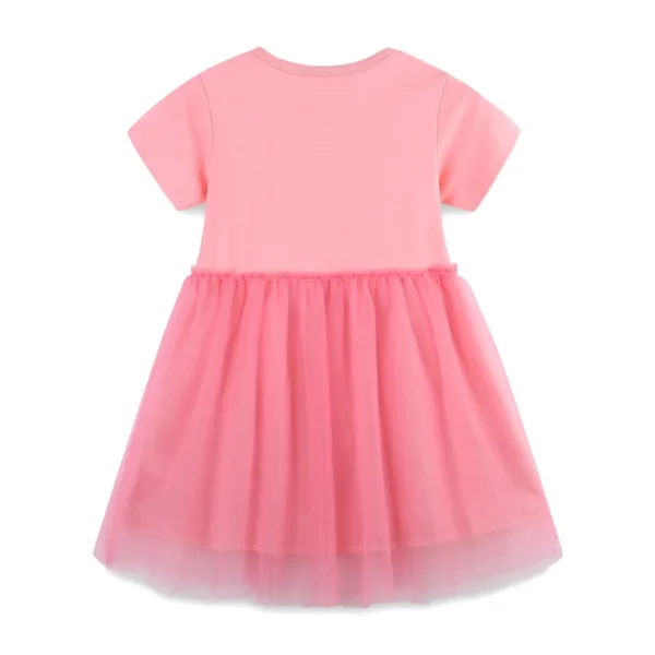 Pink Pegasus Tulle Dress – Girls' Summer Party Outfit 2-7T 🦄💖 - Image 2